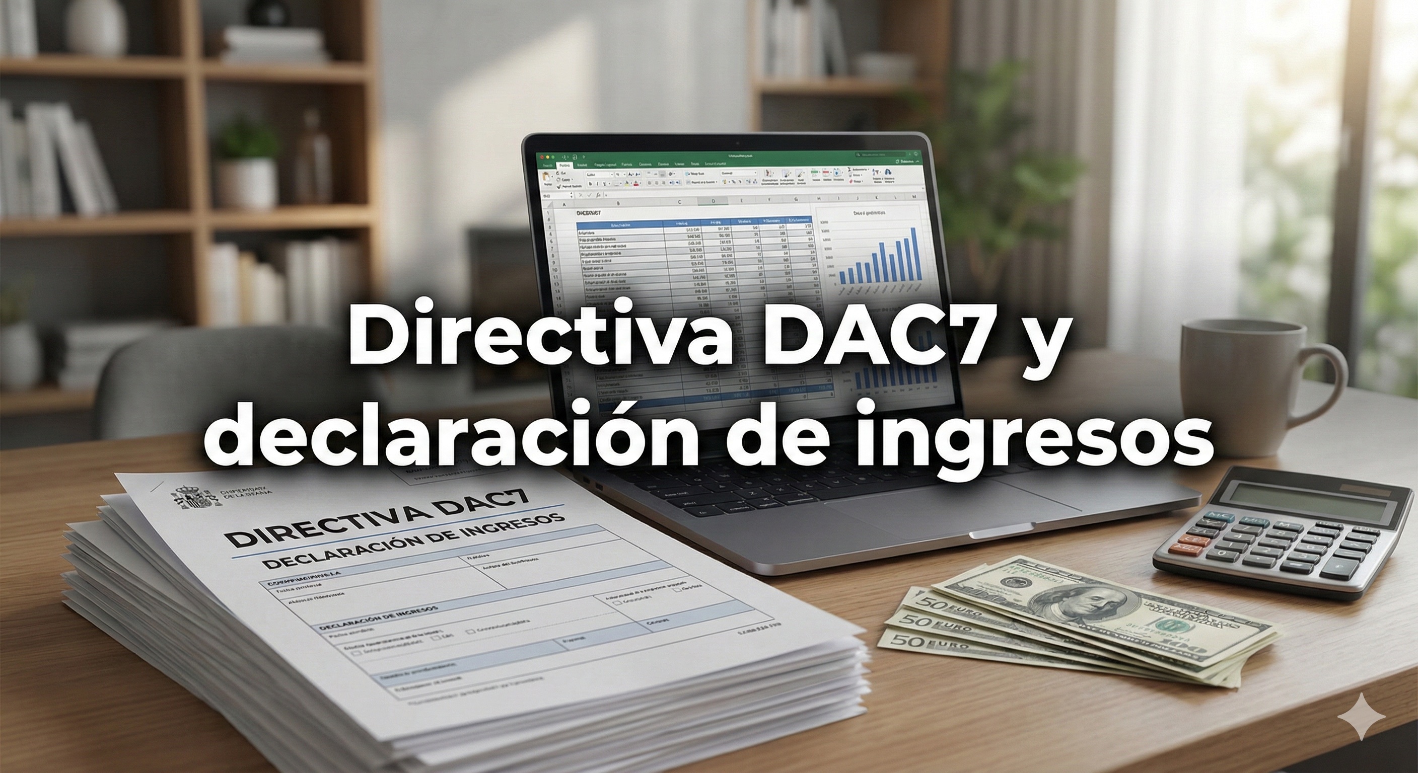 Directiva DAC7 y declaración de ingresos